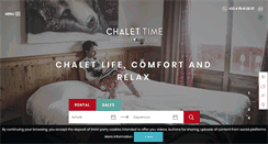 Desktop Screenshot of chalettime.com