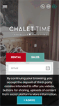 Mobile Screenshot of chalettime.com